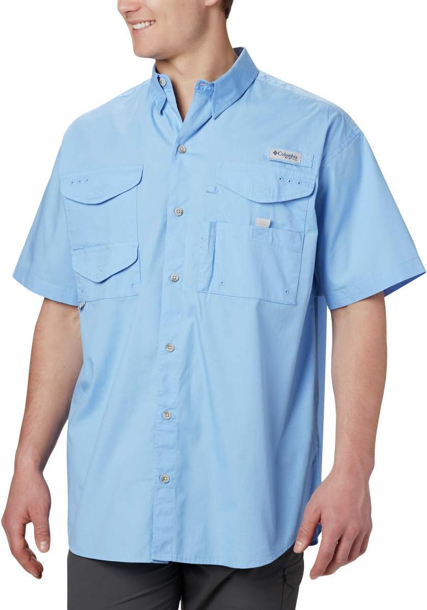 Columbia Men's PFG Bonehead Short Sleeve Shirt for Fishing