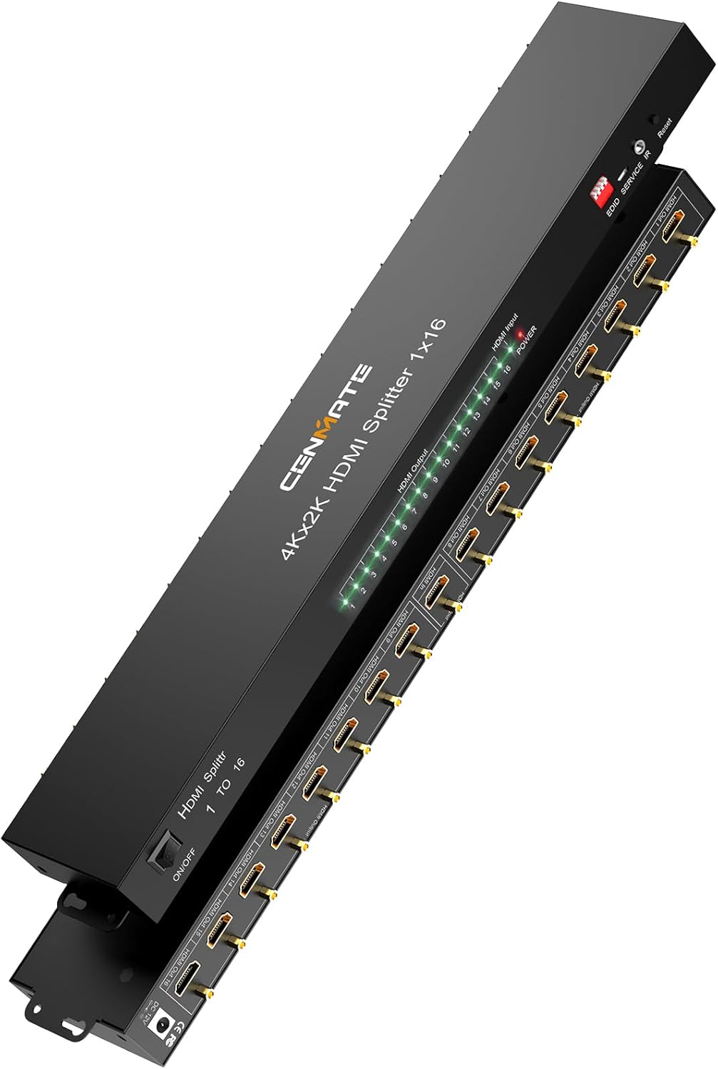 HDMI Splitter 1 in 16 Out for 4K Video Duplication and More