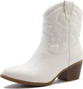 Comfortable Mid Calf Cowboy Boots for Women by GLOBALWIN