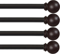 Kenney Chelsea Ball End Window Curtain Rod Set for Home