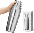 Hybrid Cocktail Shaker Martini Shaker with Vacuum Insulation - Leak
