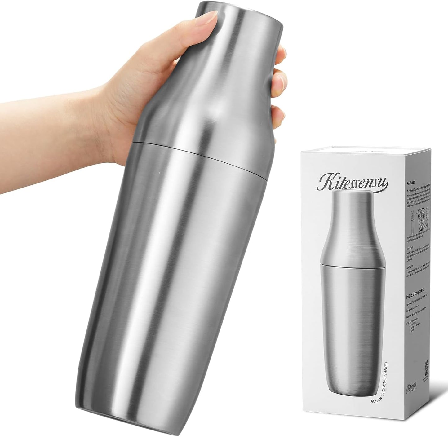 Vacuum Insulated Cocktail Shaker Set | Integrated Measuring System
