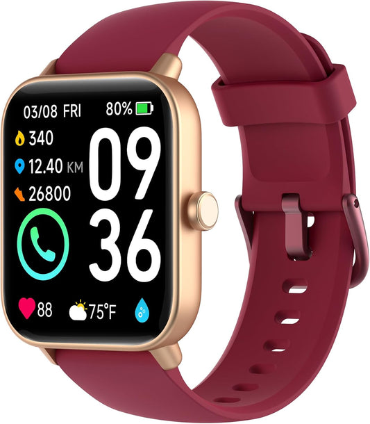 Woneligo Smart Watch: Alexa, Fitness, Health Tracking!