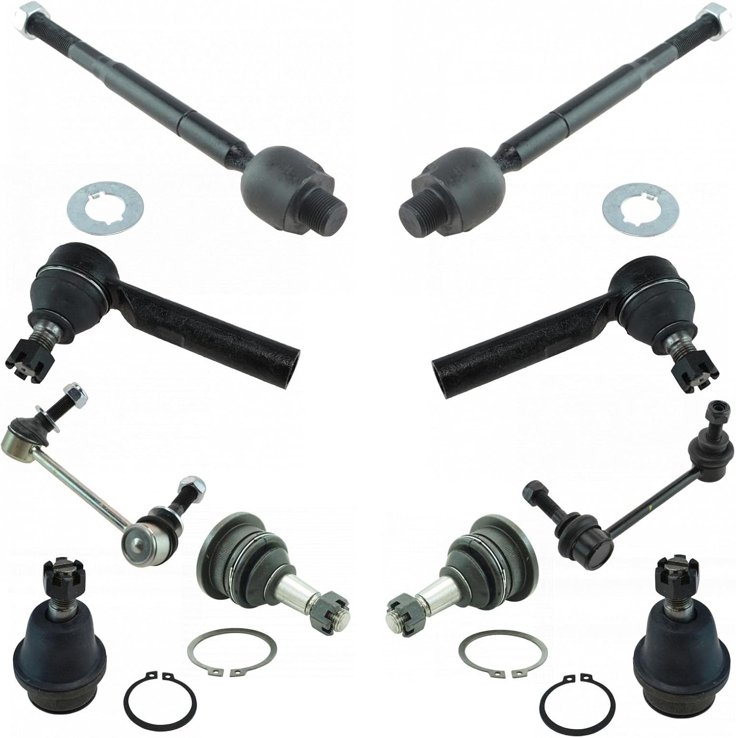 TRQ Front Steering & Suspension Kit for Lexus GX470 & 4Runner