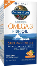 Garden of Life Fish Oil Omega 3 for Brain and Heart Health