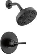 Delta Saylor 14 Series 5-Setting Shower Faucet Set - Matte Black