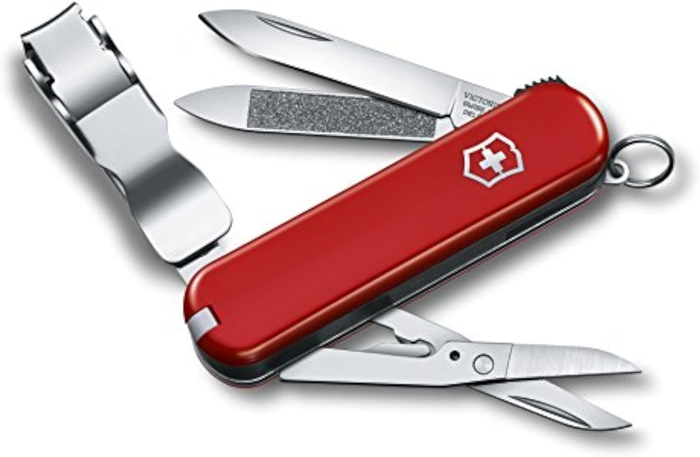 Victorinox Folding Pocket Knife Nail Clip 580 for Everyday Use