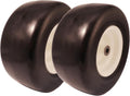 13x6.50-6 Flat-Free Lawn Mower Tire and Wheel Assembly - Durable Fit