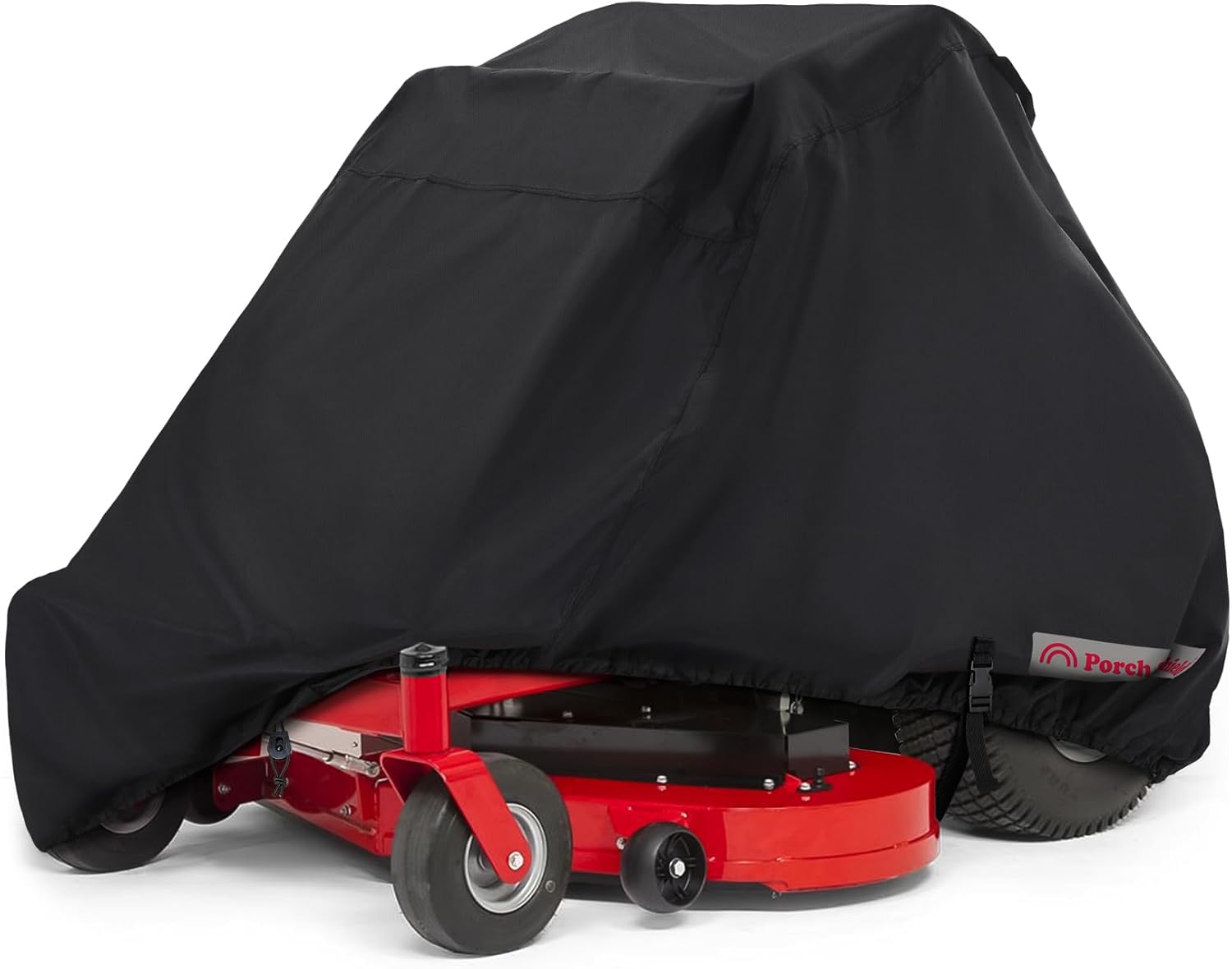 Porch Shield Zero Turn Mower Cover for 54 in Decks - Black