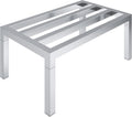 30 in x 18 in x 12 in Aluminum Dunnage Rack - Heavy Duty Storage