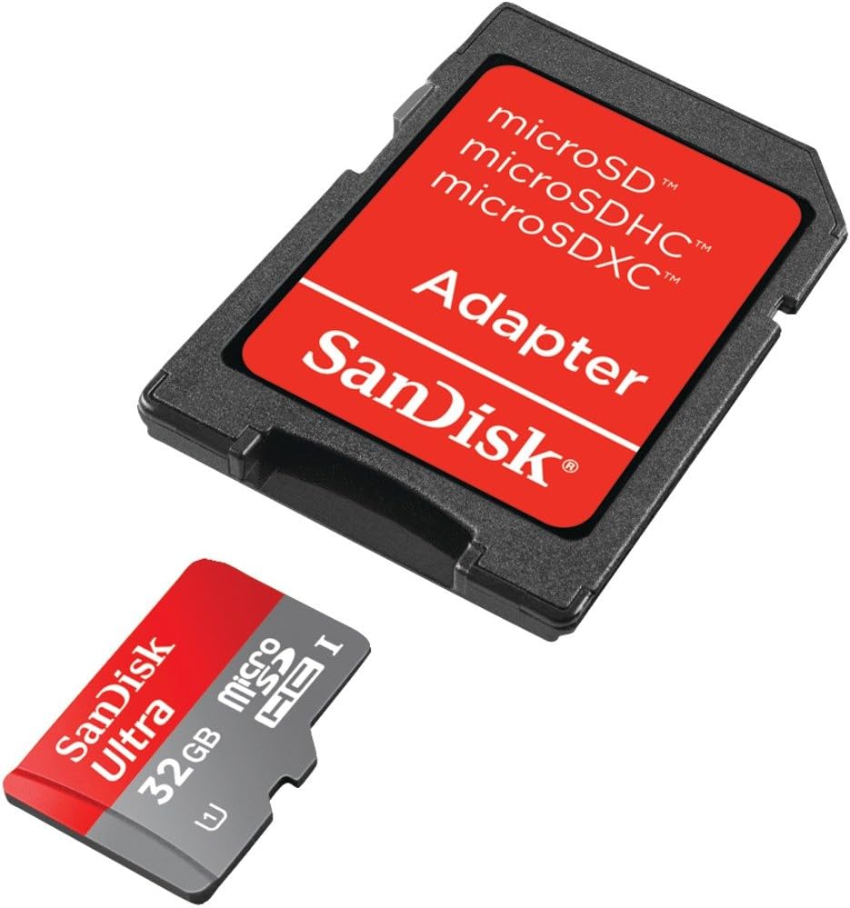 SanDisk 32GB Micro SDHC Card - Fast Class 10 Speed