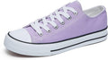 Canvas Sneakers Low Top Lace Up Womens Shoes - Comfortable Daily Wear