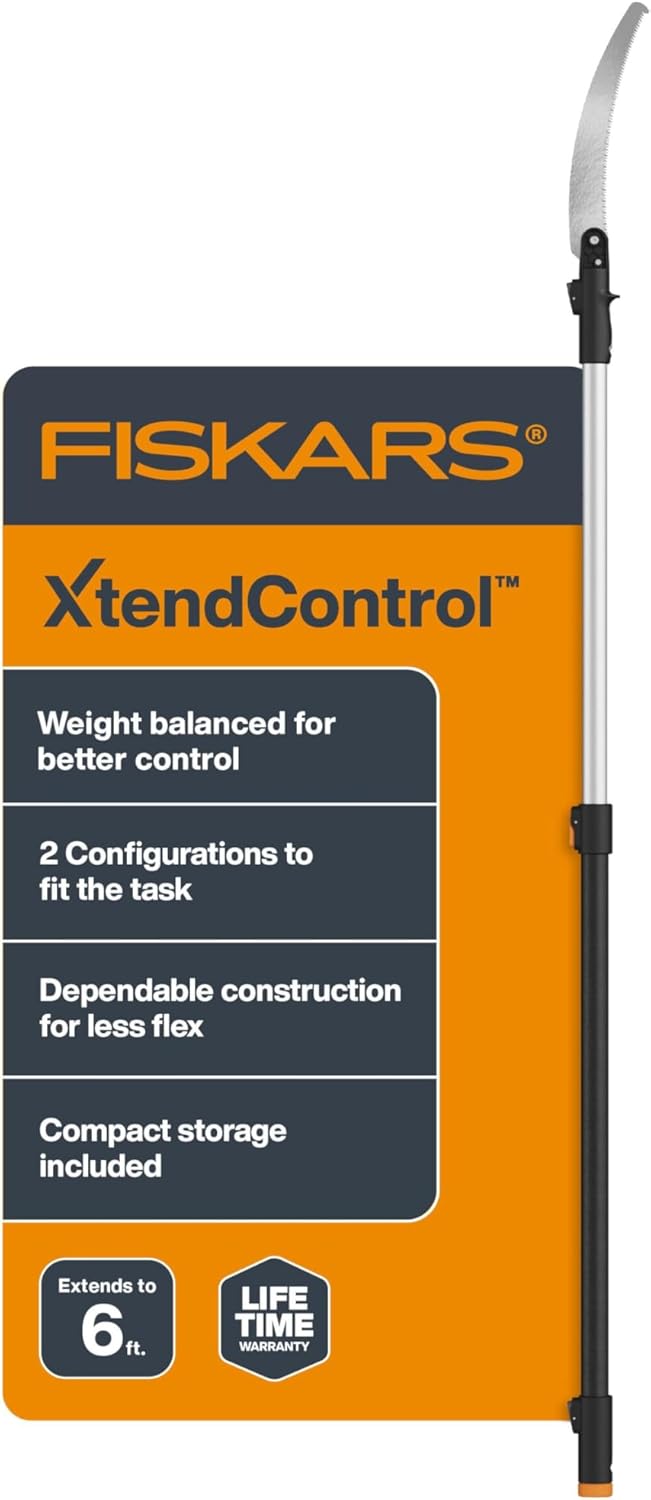 Fiskars XtendControl Extendable Tree Pruner for Precision Cutting