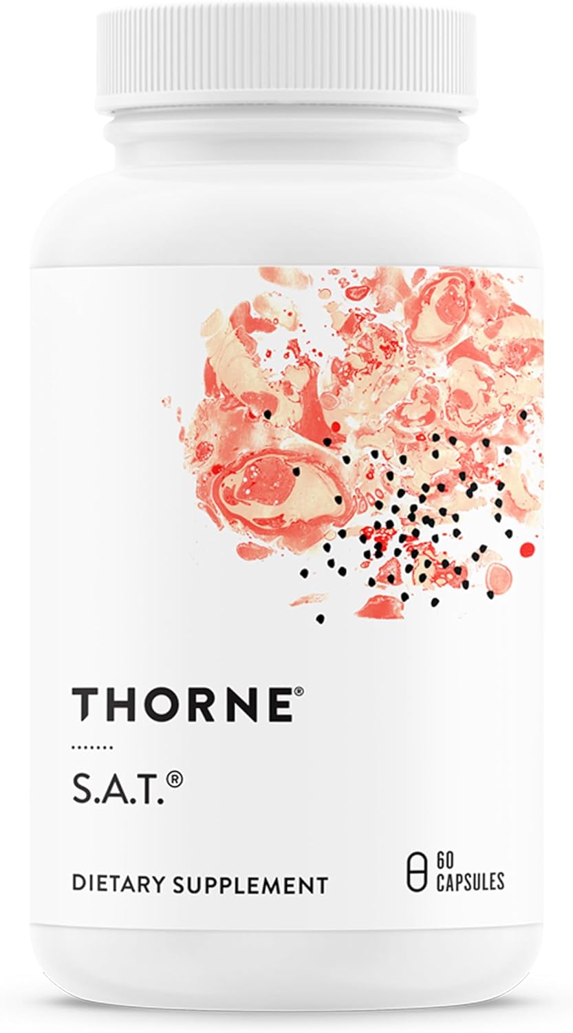 THORNE S.A.T. Milk Thistle Complex for Liver Support and Health