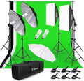 Photo Lighting Kit Background Support System and 900W Continuous