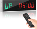 Dienmern Large Digital Gym Timer Wall Clock - Clear Interval Timer