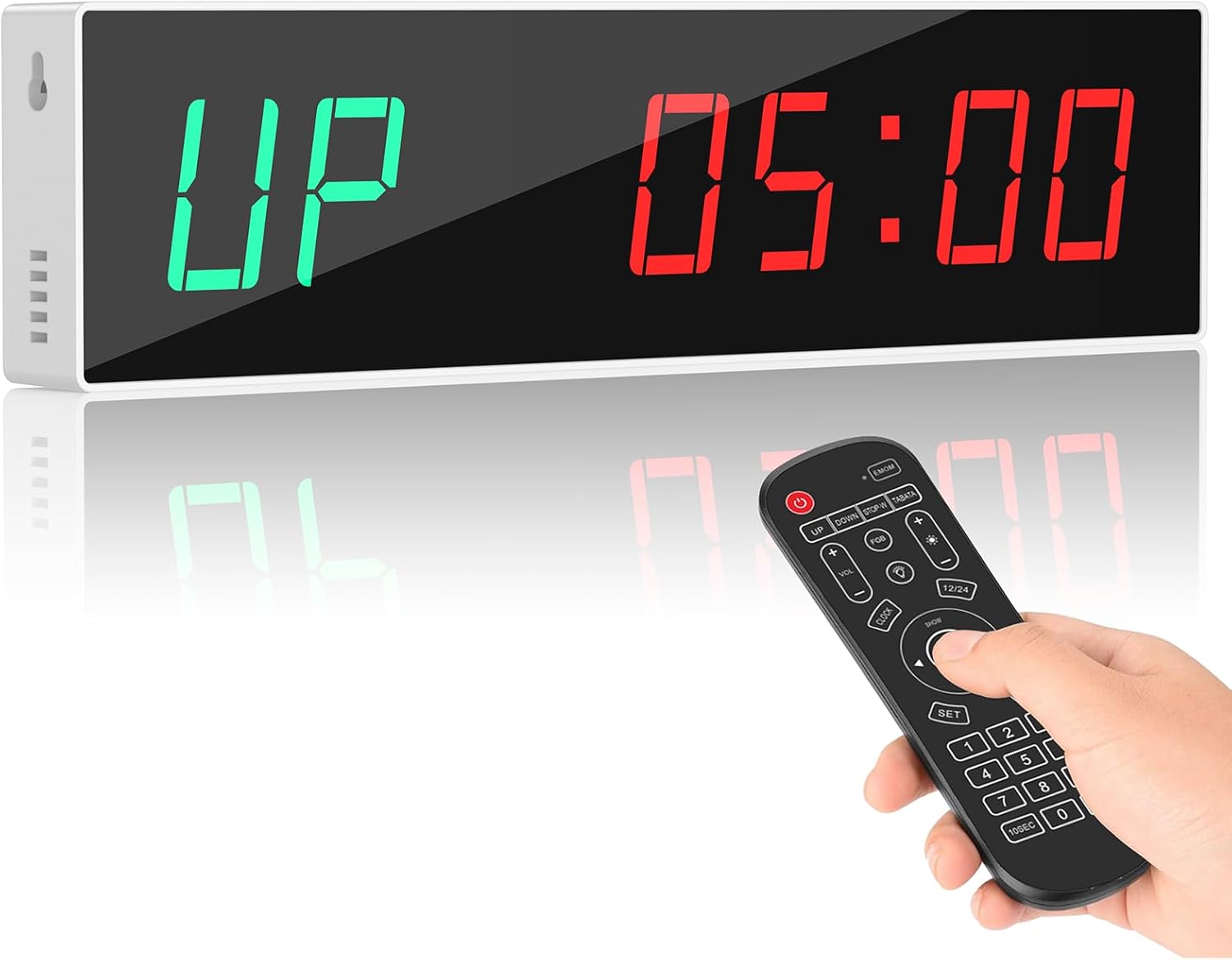 Dienmern Large Digital Gym Timer with Remote Control Features