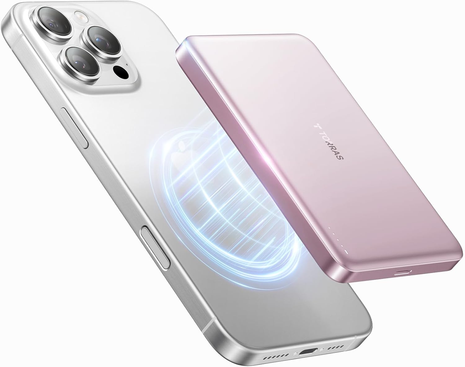 TORRAS MiniMag Power Bank: Ultra-Slim 10,000mAh Charger