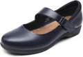 Womens Ballet Mary Jane Flats - Comfortable Office Dress Shoes