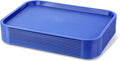 Fast Food Tray 12 by 16 in Set of 12 (Blue) - Lightweight Durable