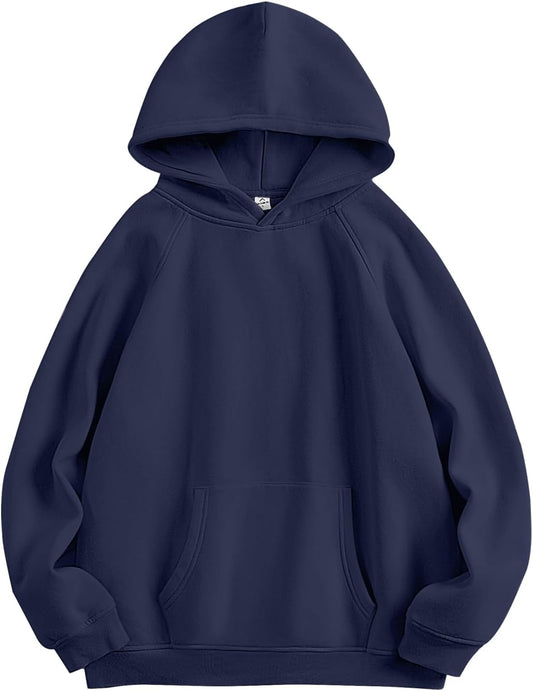 Oversized Fleece Hoodies for Women - Comfy Casual Pullover