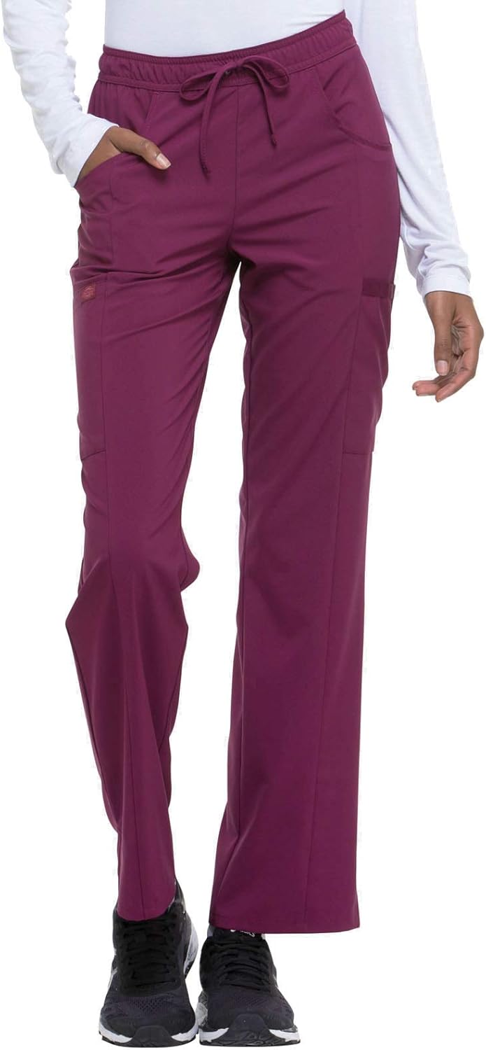 Dickies EDS Signature Scrubs for Women - Drawstring Cargo Pants