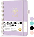 Spiral Journal Notebook for Women A5 Lined - Portable 140 Pages