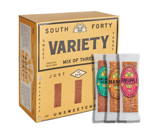 Premium Tropical Fruit Bars Variety Pack - Healthy Snack Option