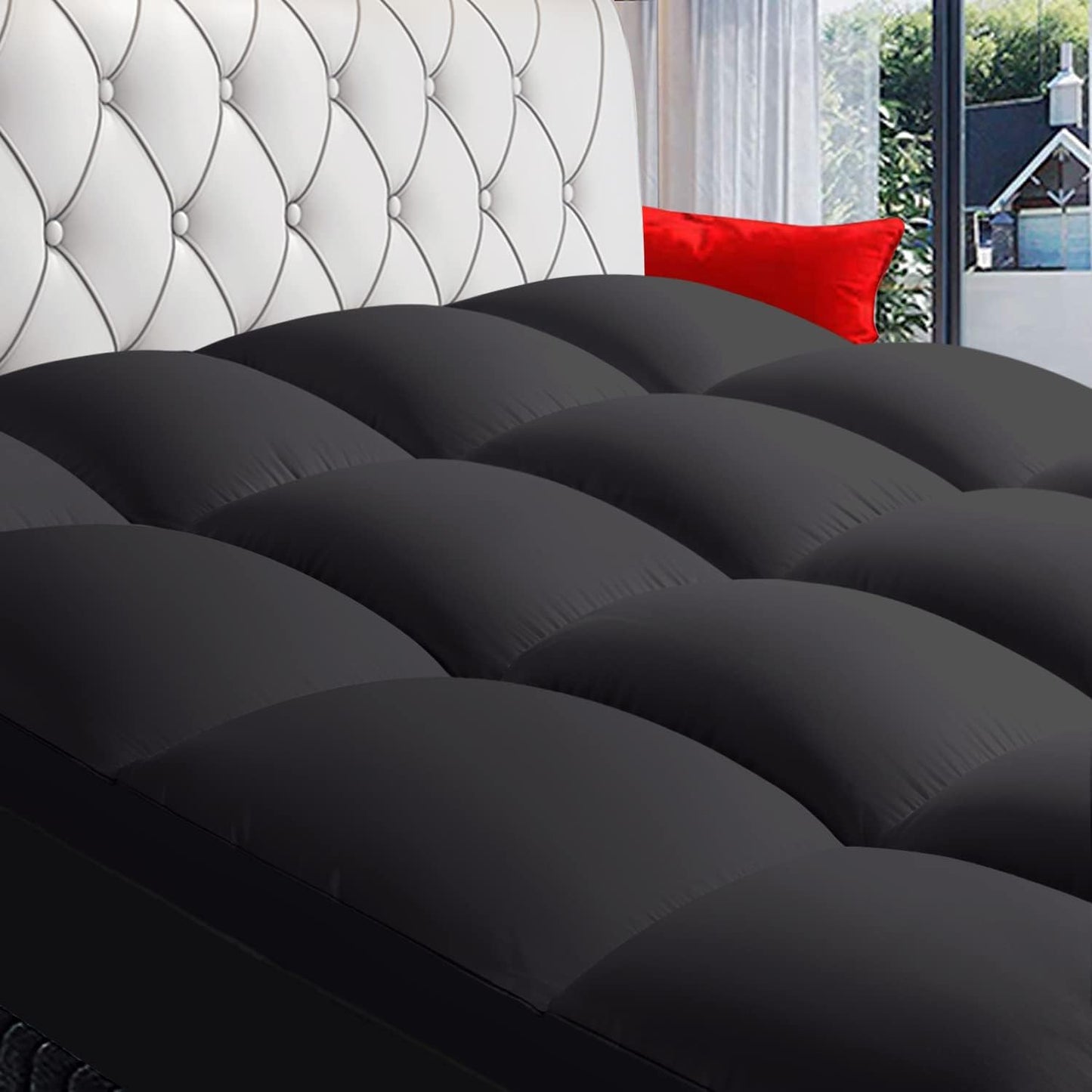 COONP Queen Mattress Topper for Extra Thick Luxury Comfort