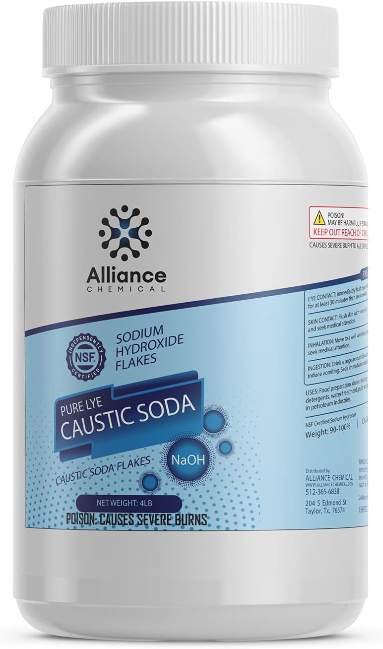 Sodium Hydroxide Flakes for Water Treatment and Soap Making