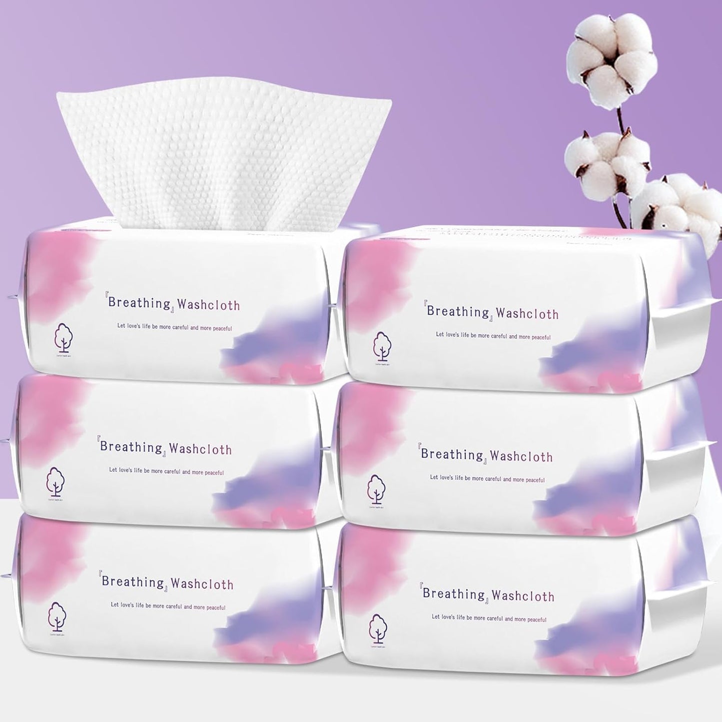 Disposable Face Towels 600 Count for Skincare and Makeup Removal