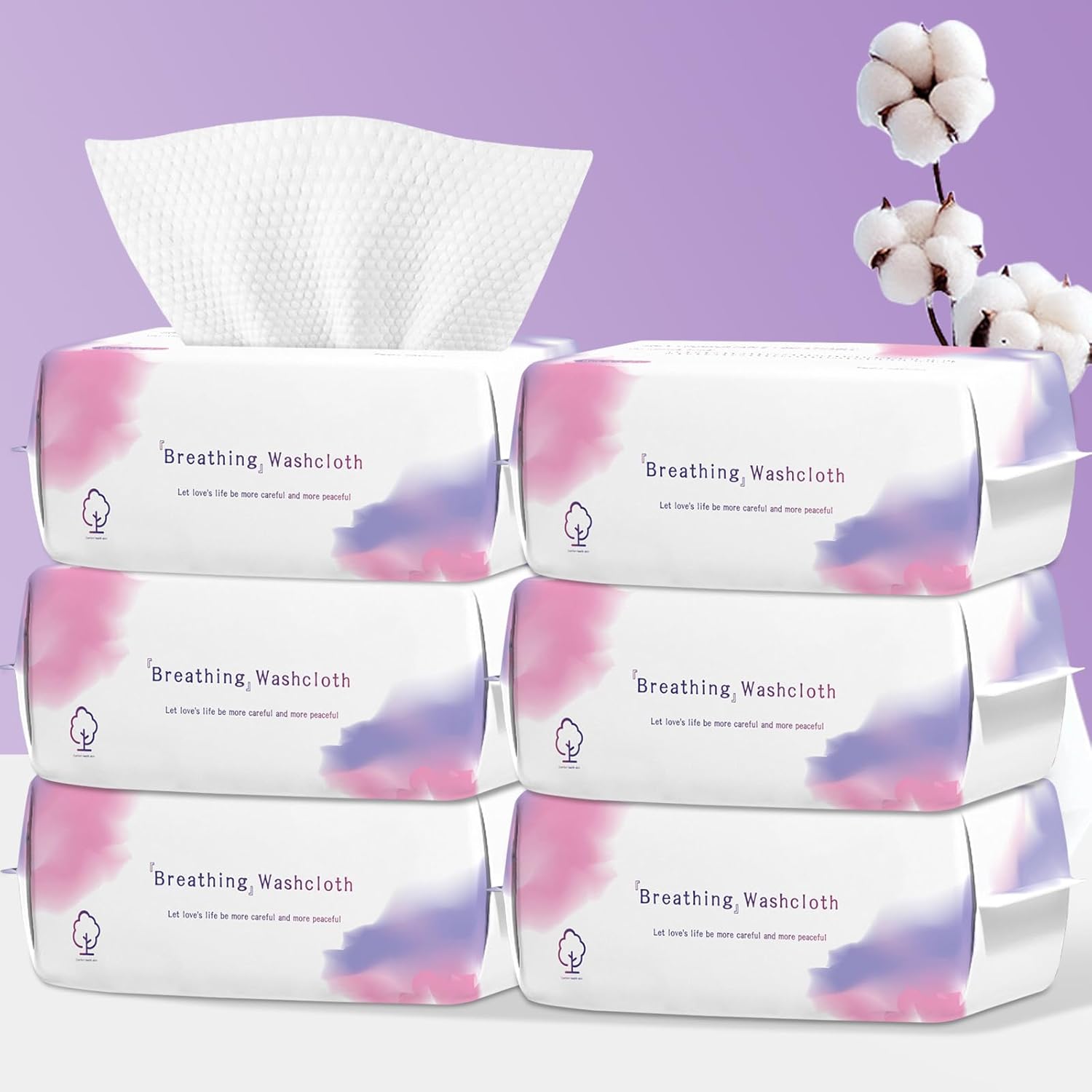 Disposable Face Towels 600 Count for Skincare and Makeup Removal