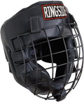 Ringside Safety Cage Boxing Headgear with Full Face - Solid Sparring