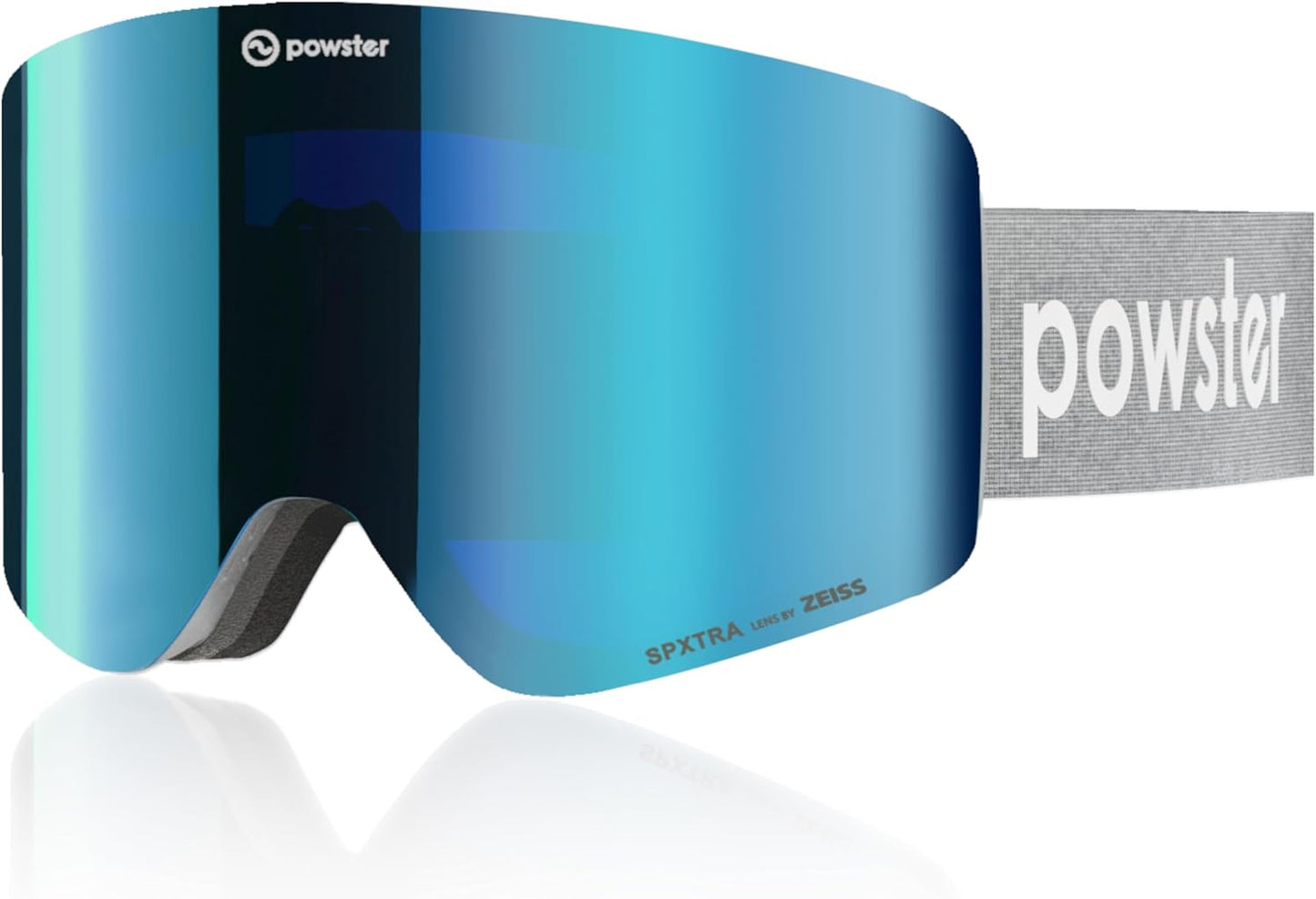 Powster OTG Ski Goggles: Magnetic Interchangeable Lens, UV Protection