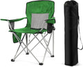 Simple Deluxe Outdoor Foldable Camping Chair - Comfortable, Portable