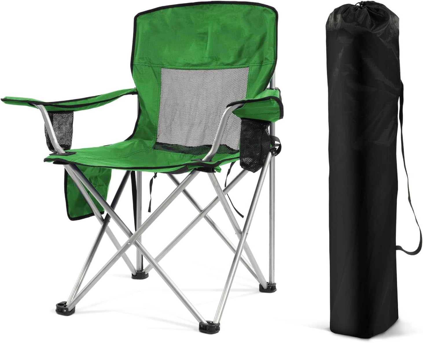 Simple Deluxe Outdoor Foldable Camping Chair for All Adventures