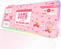 Experience XL Gaming Precision with JMIYAV Pink RGB Mouse Pad