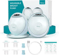 Paruu P20 Electric Breast Pump Hands Free - Wearable, 4 Modes & 12
