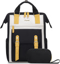 LOVEVOOK Laptop Backpack for Women 17.3in - Wide-Opening Work Travel