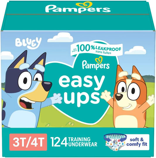 Pampers Easy Ups Training Pants for Boys & Girls - Size 3T-4T