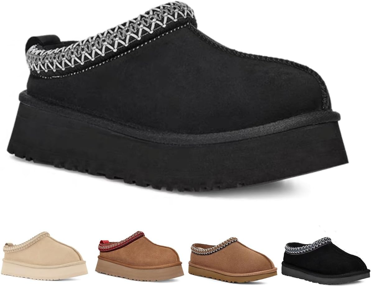 Fashion Platform Slippers for Kids - Cozy Ankle Boots for All
