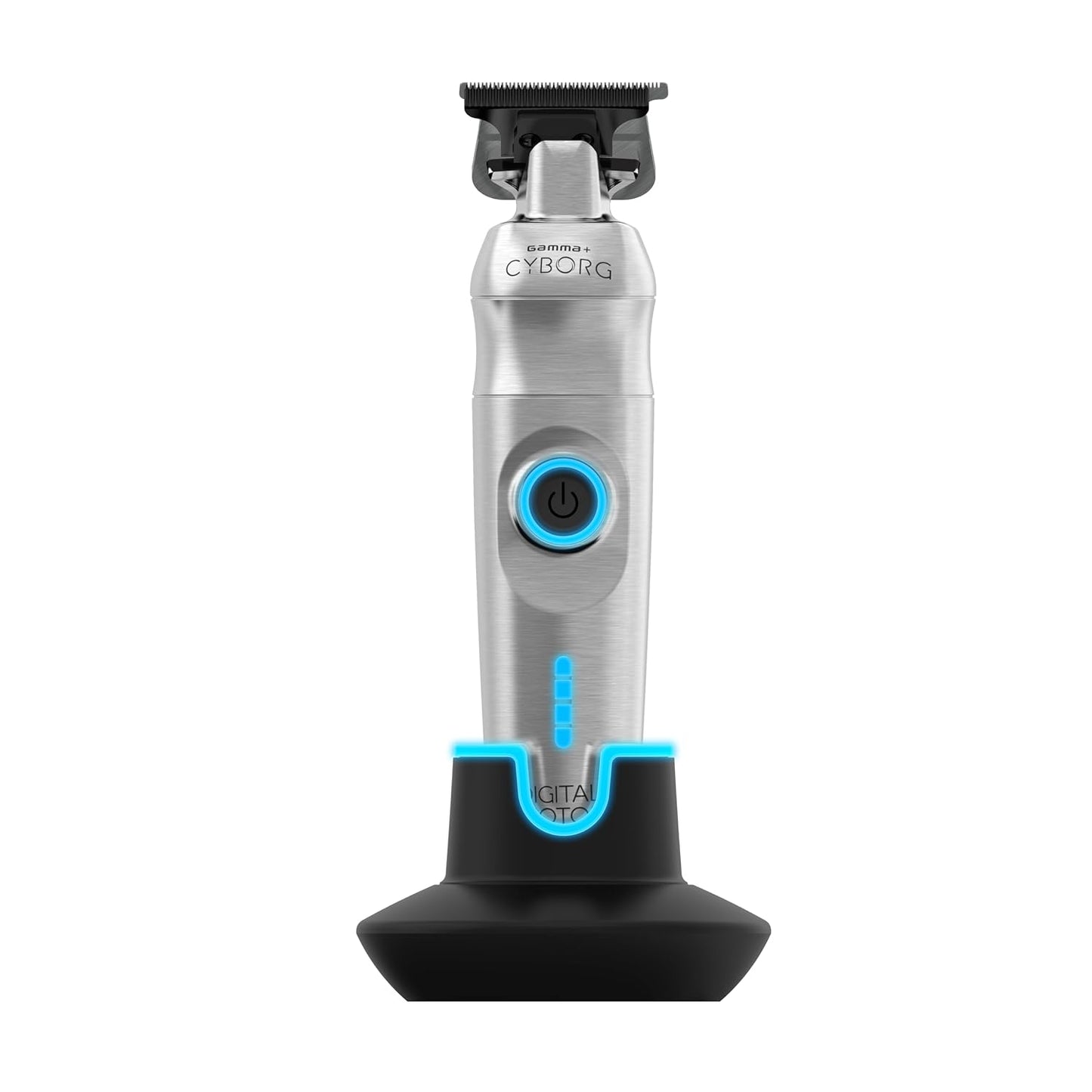 GAMMA+ Cyborg Professional Metal Cordless Hair Clipper Trimmer