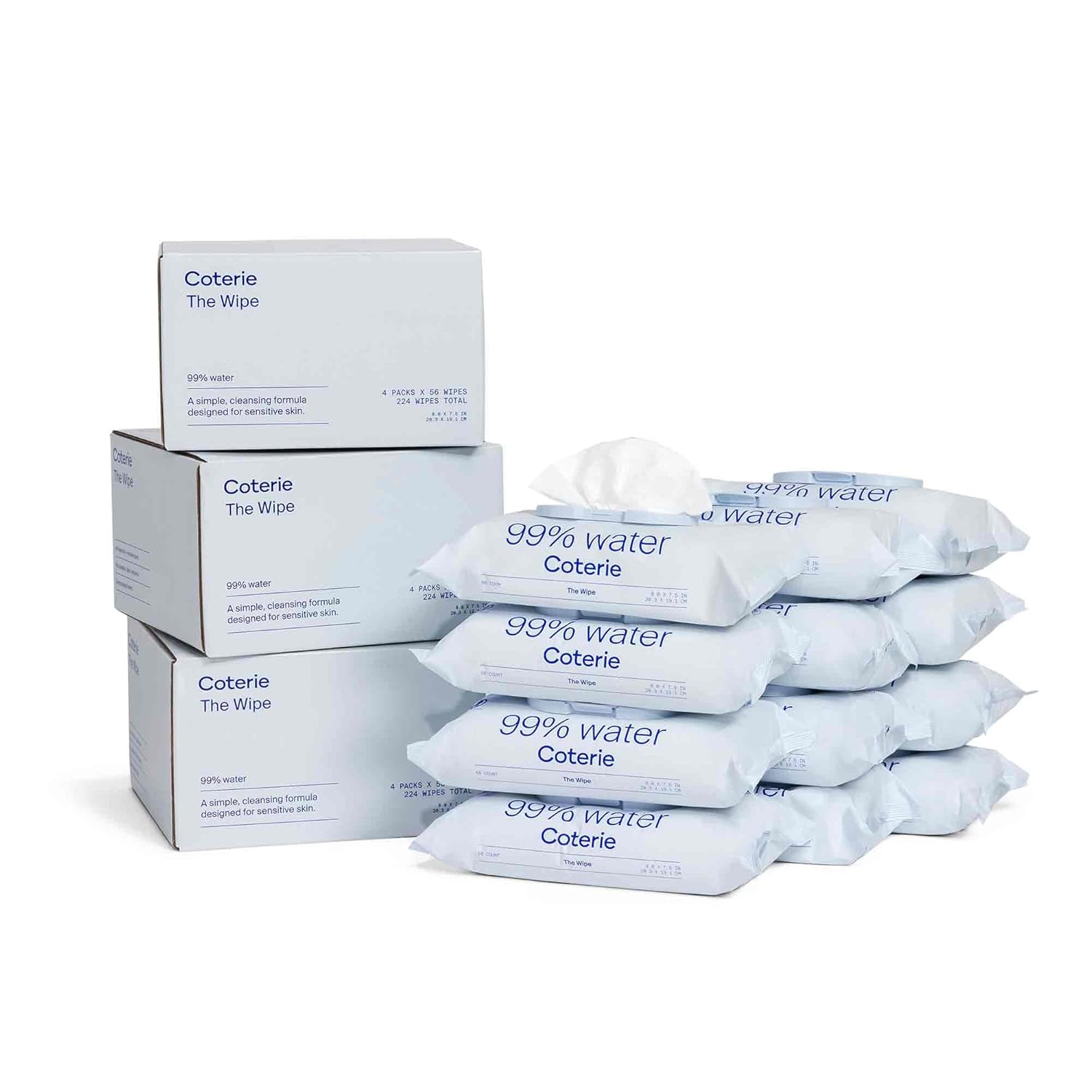 Coterie Plant-Based Baby Wipes: Gentle Cleanse