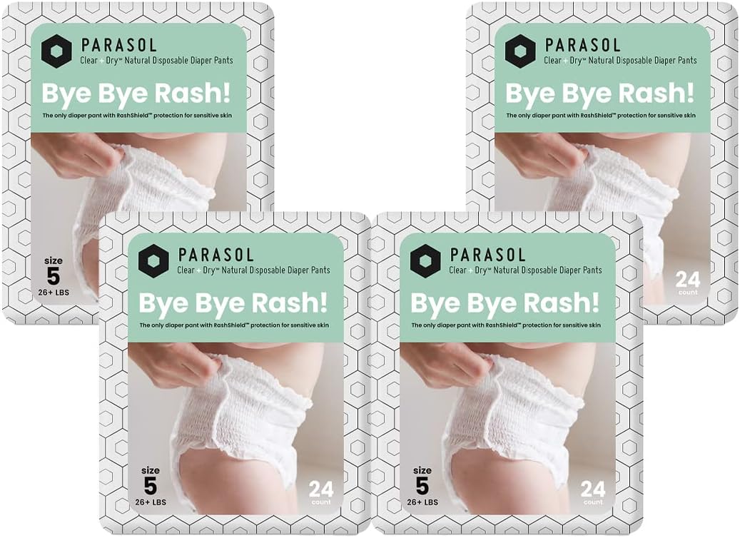 Parasol Clear+Dry Diaper Pants for Natural Training and Comfort