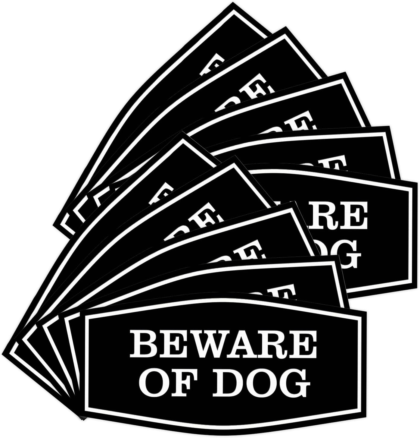 Beware of Dog Wall or Door Sign - Durable Material for Security