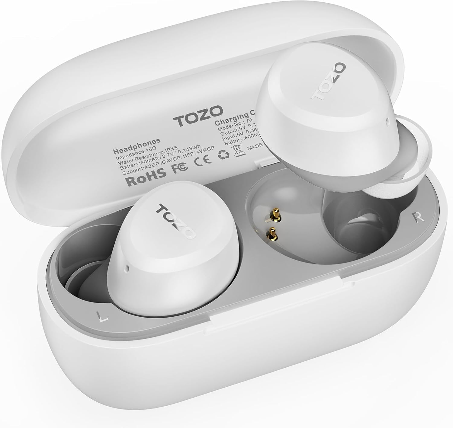 TOZO A1 Bluetooth 5.3 Earbuds - Immersive Sound & Waterproof