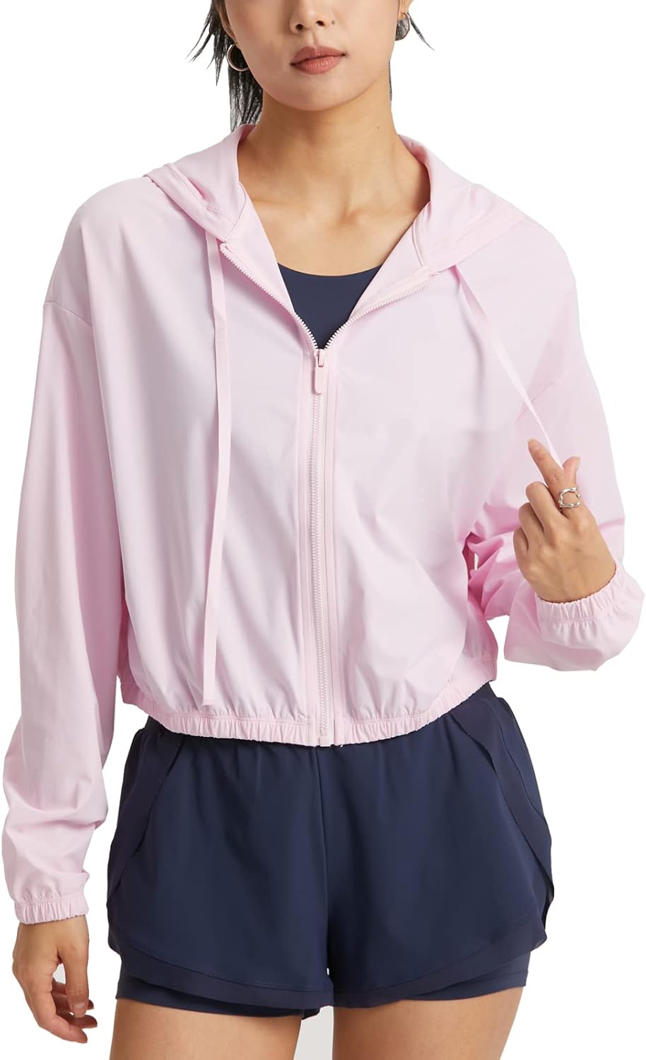 altiland Women's UPF 50+ Sun Protection Cropped Jacket Review