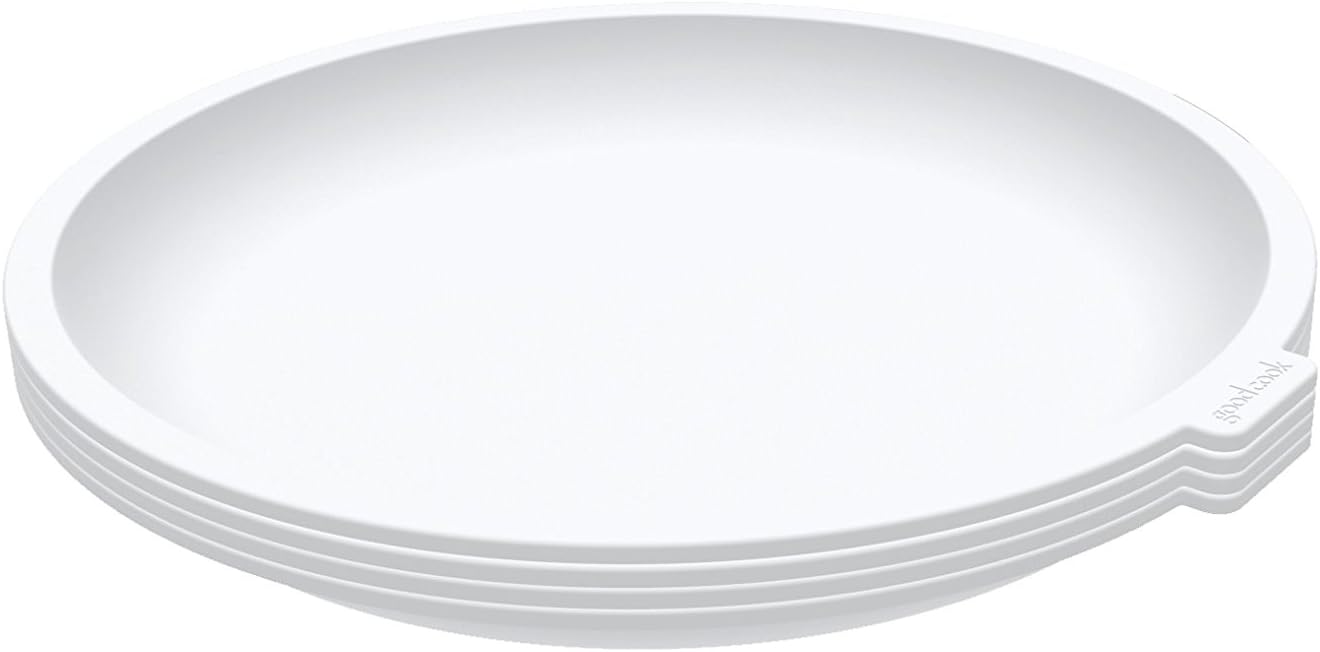 Set of 4 GoodCook Microwave Plates - Everyday Convenience