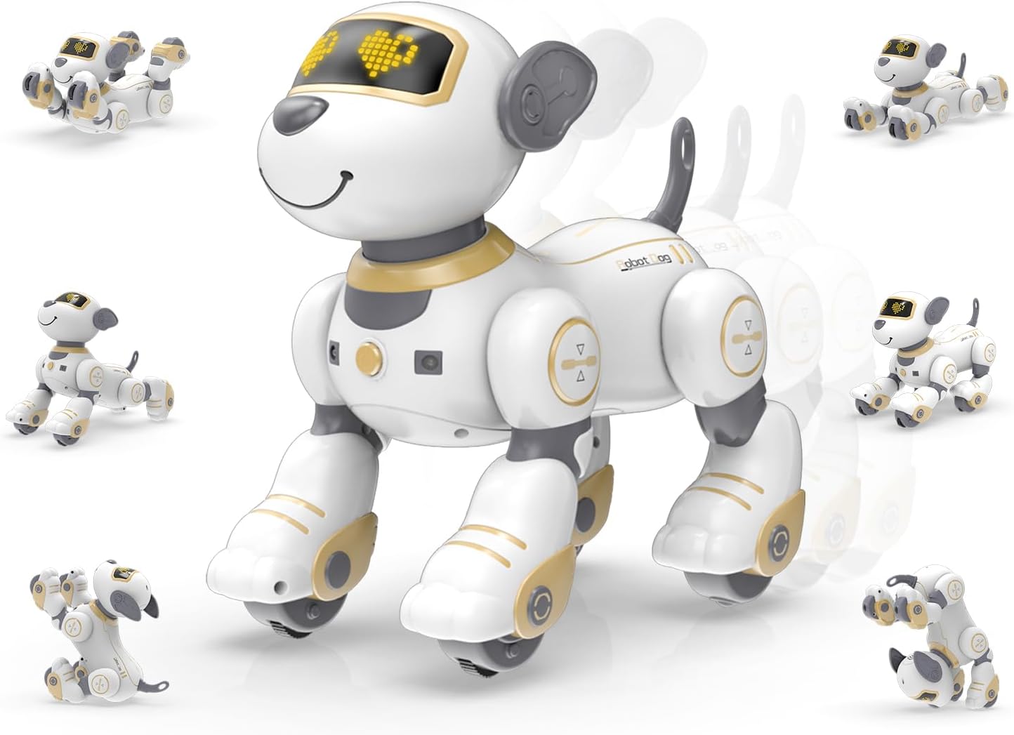 EXHOBBY Programmable Robot Pet - Interactive Fun!