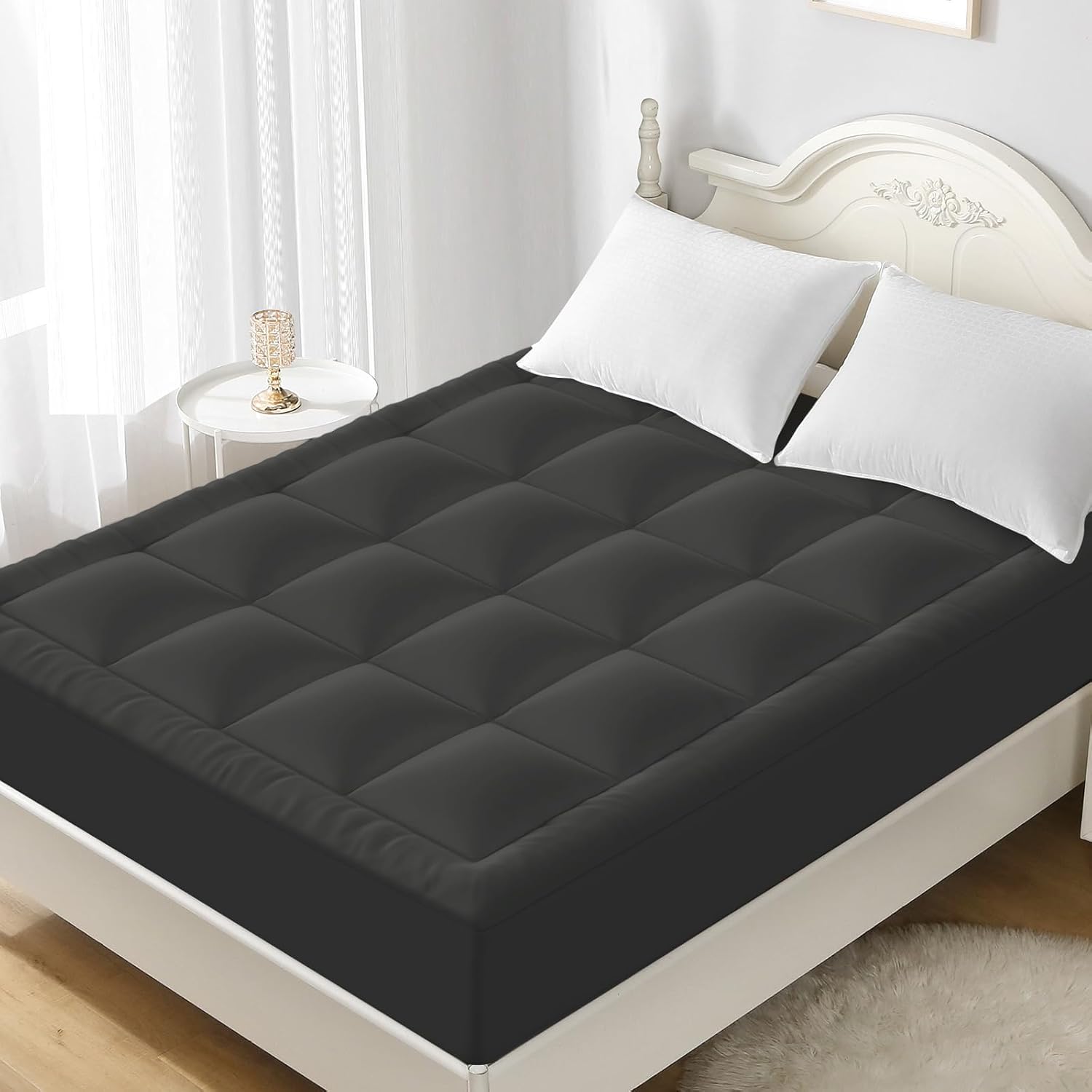 YUGYVOB California King Mattress Topper for Ultimate Comfort